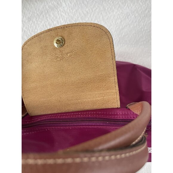 New Longchamp Le Pliage Eiffel Tower Limited Edition Medium Tote - Purple - Picture 9 of 10